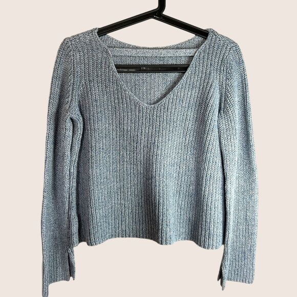 Theory Gray Crew Neck Sweater - Picture 6 of 10